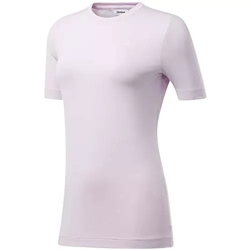 Reebok Wor Sw tee Camiseta, Mujer, pixpnk, XS