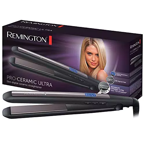 Remington Plancha de Pelo Pro Ceramic Ultra, Placas Flotantes Extralargas