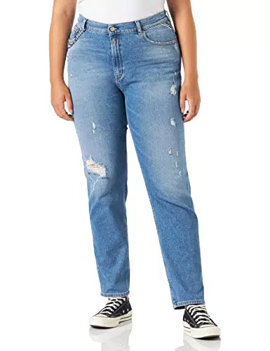 REPLAY Kiley, Jeans Mujer, Azul