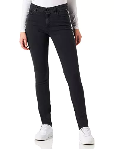 REPLAY Lucia, Jeans Mujer, Gris