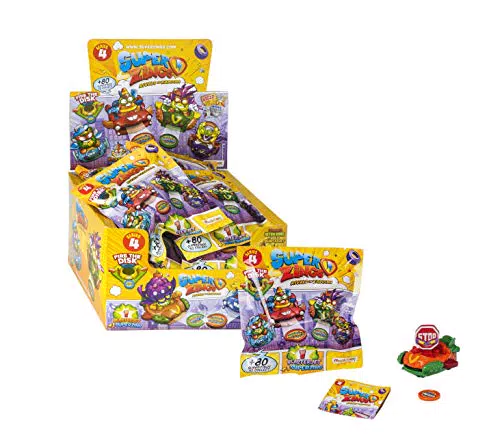 Rivals of Kaboom PSZ4D824IN00 SuperZings, Serie 4, Display Mini Vehiculos