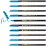 Rotulador edding punta fibra 1200 azul metalizado n 73 punta redonda 1-3 mm