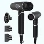 Secador de Pelo de iones Plegable Ligero con un Motor sin cepillo de 11.000RPM