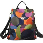 shepretty Mochila antirrobo Impermeable para Mujer, 8864-F