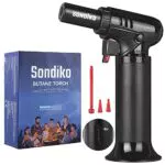 Sondiko Soplete de Cocina S907, Soplete Cocina con Indicador de Combustible