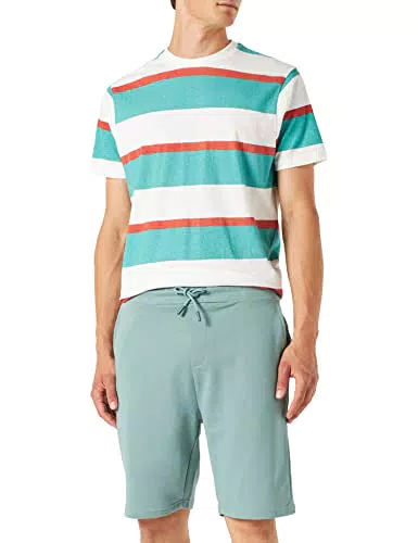 Springfield Pantalón Corto Hombre, Turquesa, M