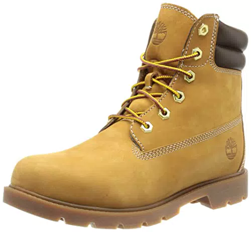 Timberland Mujer Linden Woods 6 Inch Wr Botas, Wheat Nubuck
