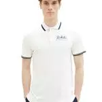 TOM TAILOR 1036340 Polo, 10332 Off White, XXXL para Hombre