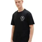 TOM TAILOR Denim Hombre Camiseta 1035602, 29999 - Black