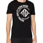 TOM TAILOR Denim Hombre Camiseta con estampado 1019907