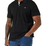 TOM TAILOR Hombre Polo Basic Piqué 1027713, 29999 - Black