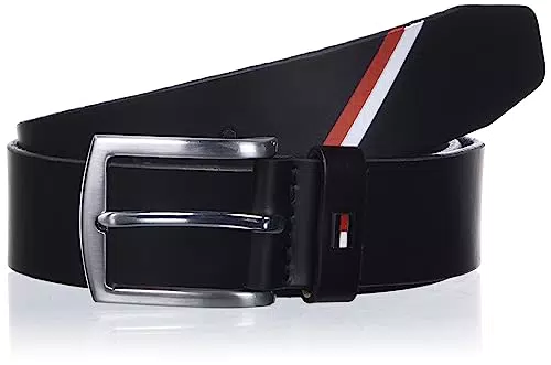 Tommy Hilfiger Denton 3.5 Corporate Cinturones, Black