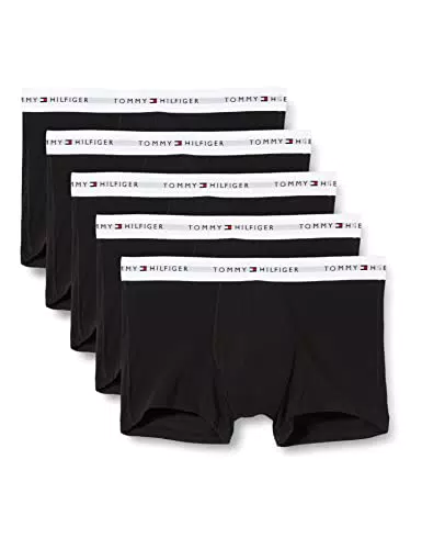 Tommy Hilfiger Hombre Pack de 5 Bóxers Trunks Ropa Interior
