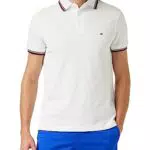 Tommy Hilfiger Hombre Polo de Manga Corta 1985 RWB Tipped Slim Polo Slim Fit