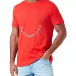Tommy Hilfiger Monotype Roundle Tee, Hombre, Fireworks