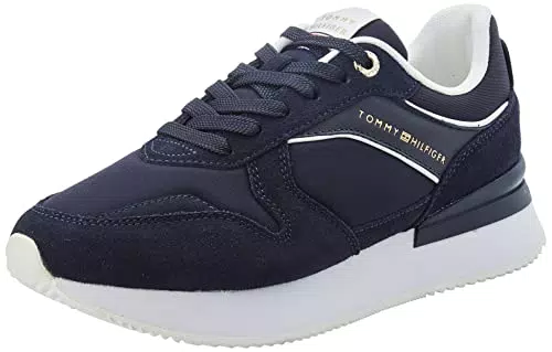 Tommy Hilfiger Mujer Sneakers Running Elevated Feminine Runner Zapatillas Deportivas