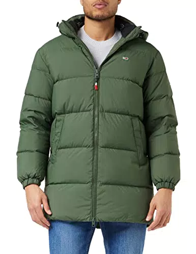 Tommy Hilfiger TJM Essential Down Parka Jackets, Avalon Green