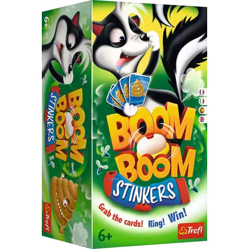 Trefl - Boom Boom Stinkers, Olorositos, Juego con Timbre
