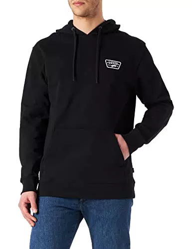 Vans Full Patched Po II Capucha, Negro, Small para Hombre