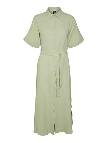 Vero Moda Vmnatali Nia 2/4-Camiseta de Manga Corta Vestido