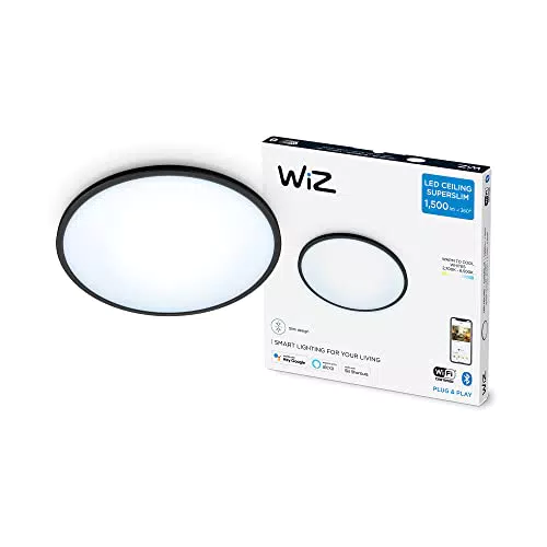 WiZ Lámpara inteligente WiZ Plafón de techo Superslim LED 16W