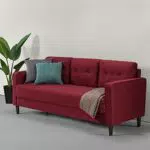 ZINUS Mikhail Sofa Couch, Mediados de siglo, Montaje fácil sin herramientas
