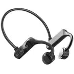 ZJMD Auriculares de Conducción Ósea, Auriculares Inalámbricos Bluetooth 5.0 de Conducción Ósea con Micrófono IP55 Aleación de Titanio Auriculares Deportivos con Bluetooth para Jogging