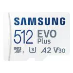 512GB Samsung EVO Plus MicroSDXC 130MB/s +Adapter