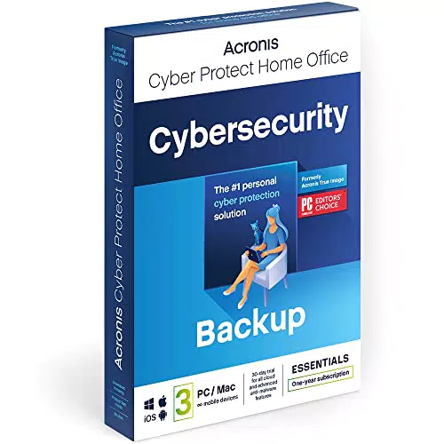 Acronis Cyber Protect Home Office 2023, Essentials,  3 PC/Mac
