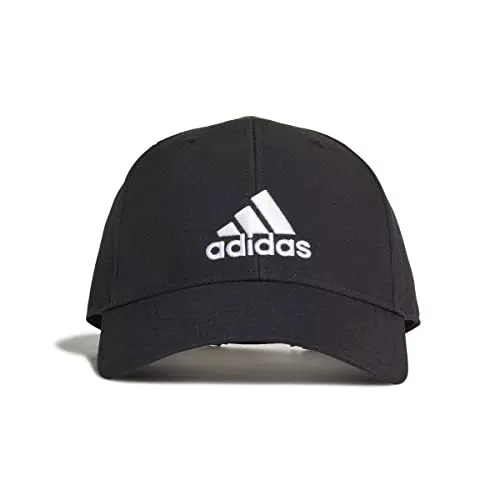adidas Bballcap Lt Emb, Gorra, Unisex adulto, black/black/white