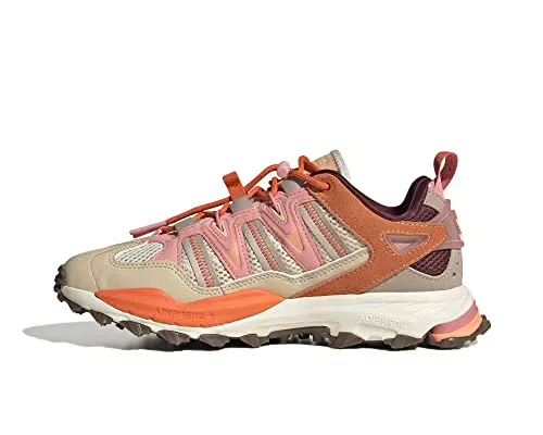 adidas HYPERTURF W, Sneaker Mujer, Off White/Wonder Taupe/Beam Orange