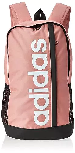 adidas Linear BP Mochila, Adultos Unisex, ARCMAR/Blanco