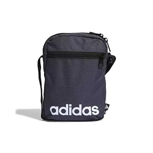 adidas Linear ORG Bolsa, Adultos Unisex, AZMASO/Negro/Blanco
