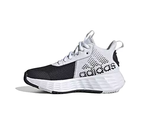 adidas Ownthegame 2.0 K, Zapatos-Alto, Negro Core Black FTWR White Core Black
