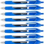 Amazon Basics - Bolígrafos de retráctil y tinta de gel