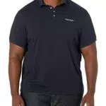 Armani Exchange Polo para Hombre, Azul, M