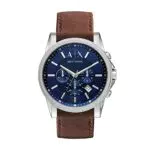 Armani Exchange Reloj Hombre, Movimiento Cronógrafo Cuarzo