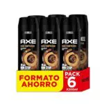 Axe Desodorante Bodyspray Dark Temptation 200ml, Pack de 6 Unidades