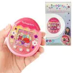 Bandai - Tamagotchi - Tamagotchi PIX - Flor rosa - Animal electrónico virtual con pantalla a color