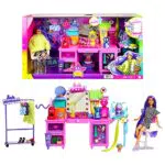 Barbie Extra Set de juego para muñecas, con luces y sonidos y accesorios de moda de juguete