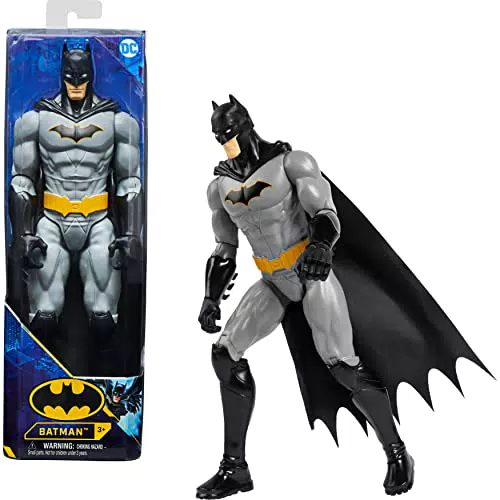 Batman - Figura Batman Rebirth 30 CM Muñeco Batman 30 cm Articulado - 6063094 - Juguetes Niños 3 Años +