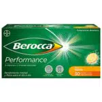 Berocca Performance Complejo de Vitaminas y Minerales Sin Cafeína