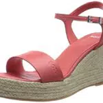BOSS Madeira_wedgesand_FL, Sandalia Mujer, Bright Pink677