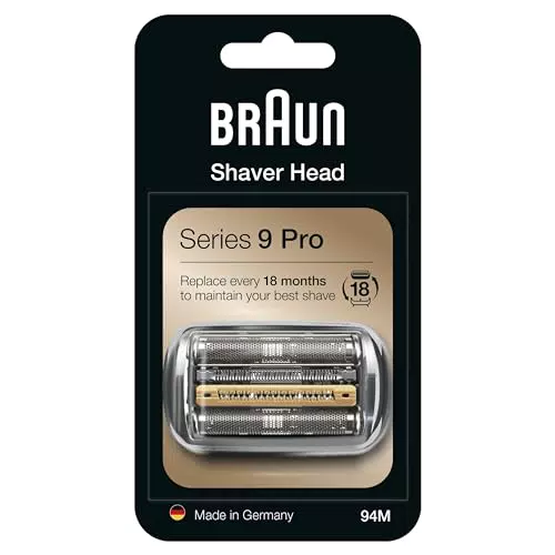 Braun 94 M - Cabezal de Recambio, compatible con las afeitadoras Braun Series 9 Pro y Series 9
