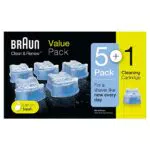 Braun Clean&Renew Cartuchos De Recarga Para Afeitadora Eléctrica Hombre