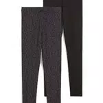 C&A Mujer Leggings Pack: 2 Prendas, 1 Precio Gris Oscuro M