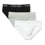 Calvin Klein Hip Brief 3pk, Bóxer Hombre, White/ Black/ Grey Heather