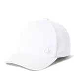 Calvin Klein Hombre Gorra de Béisbol, Blanco, Talla Única