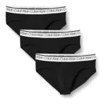 Calvin Klein Hombre Pack de 3 Calzoncillos Hip Briefs Algodón con Stretch