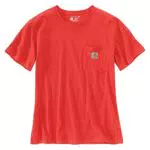 Carhartt Camiseta de manga corta para mujer, Currant Heather